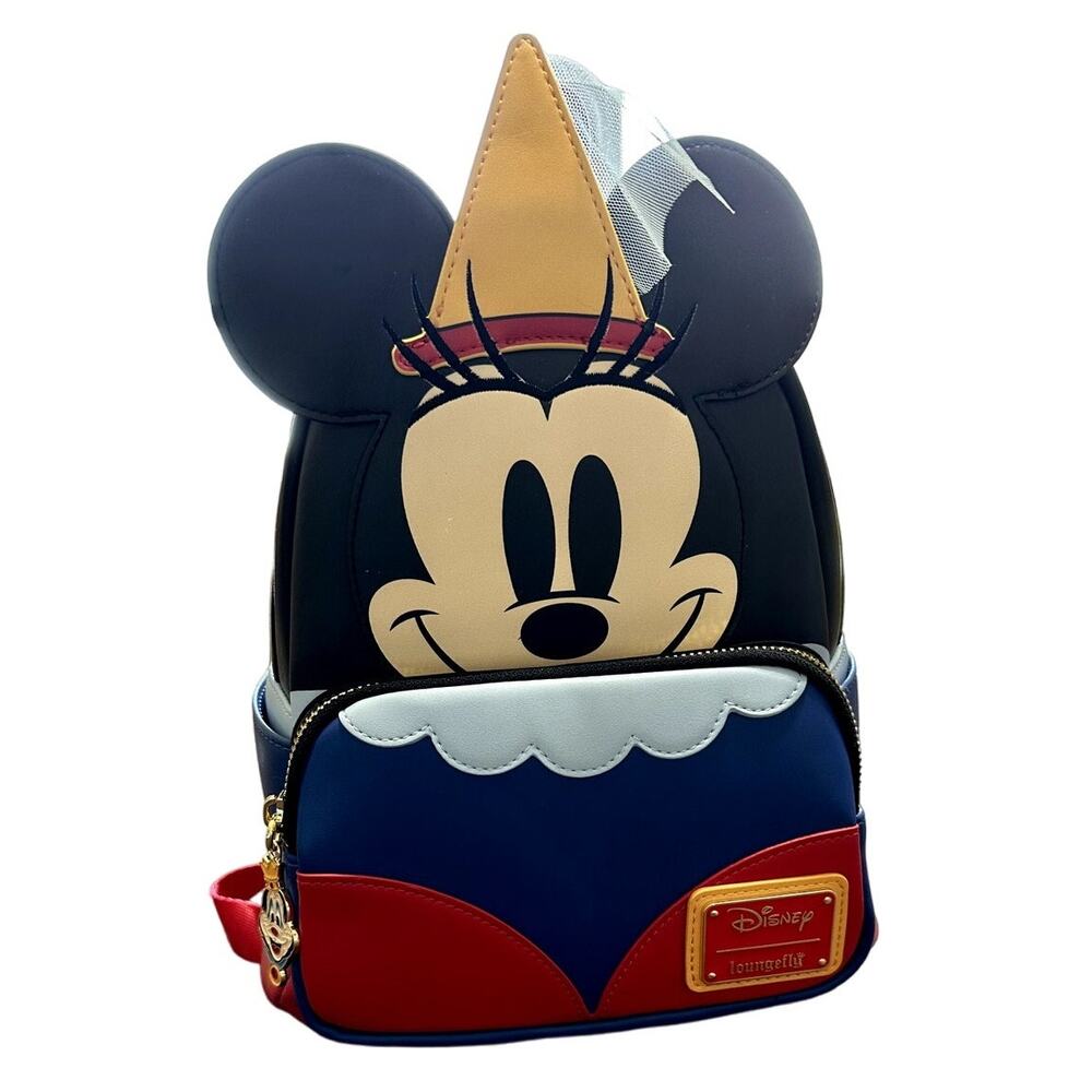 Loungefly Disney Brave Little Tailor Minnie Mouse Cosplay Backpack